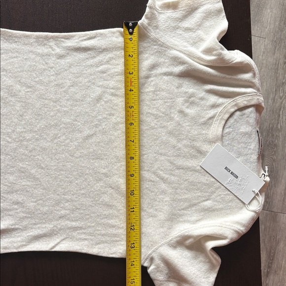 Bundle of 3 Buck Mason Women’s Small NWT Pima and Heirloom Tees - Picture 10 of 11